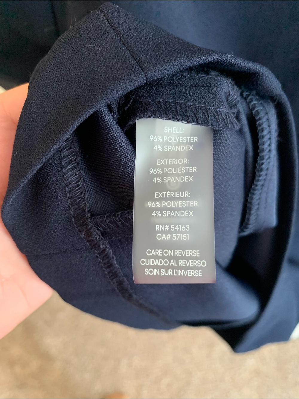 Calvin Klein navy dress